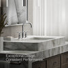 Purist® Widespread bathroom sink faucet with Cross handles, 1.2 gpm