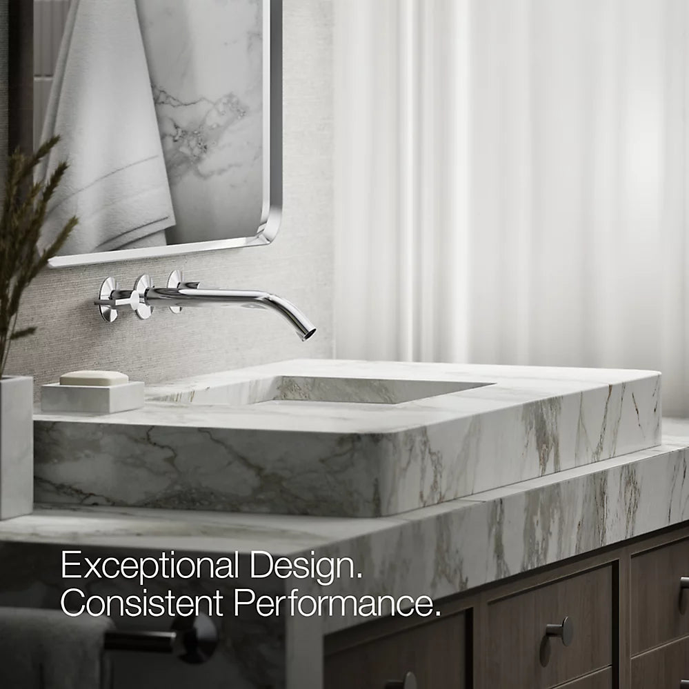 Components® Wall-mount bathroom sink faucet Lever handle trim