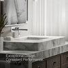 Parallel® Wall-mount single-handle bathroom sink faucet, 1.2 gpm
