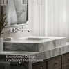 Occasion® Wall-mount bathroom sink faucet Cross handle trim, 1.2 gpm