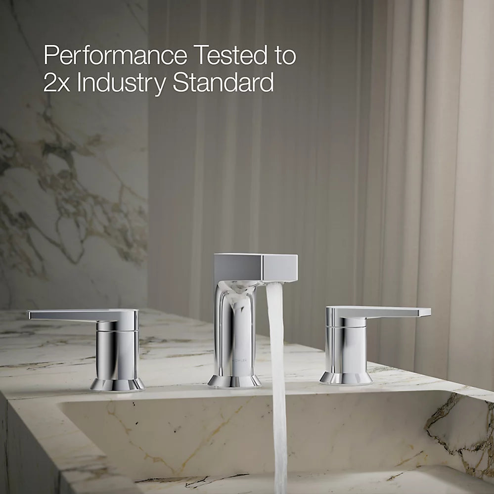 Taut® Widespread bathroom sink faucet, 1.2 gpm