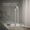 Components® Bathroom sink faucet spout with Tube design, 1.2 gpm
