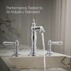 Artifacts® Bathroom sink faucet spout with Column design, 1.2 gpm