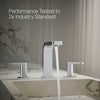 Parallel® Widespread bathroom sink faucet, 1.0 gpm