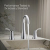 Simplice® Widespread bathroom sink faucet, 1.0 gpm