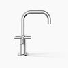 Purist® Widespread bathroom sink faucet with Cross handles, 1.2 gpm