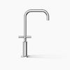 Purist® Widespread bathroom sink faucet with Cross handles, 1.2 gpm