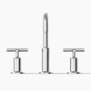 Purist® Widespread bathroom sink faucet with Cross handles, 1.2 gpm