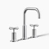 Purist® Widespread bathroom sink faucet with Cross handles, 1.2 gpm