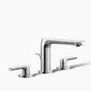 Avid® Widespread bathroom sink faucet, 0.5 gpm