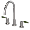 Rubinet Widespread Kitchen Set Polished Nickel