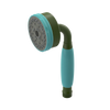 Rubinet 3 Function Hand Held Shower Only Green Envy