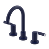Rubinet Widespread Lav set (less drain) Midnight Blue