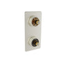 Baril Thermostatic pressure balanced shower valve with 3-way diverter (without handle)