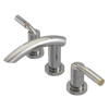 Rubinet Widespread Lav. Set. (less drain) Polished Nickel