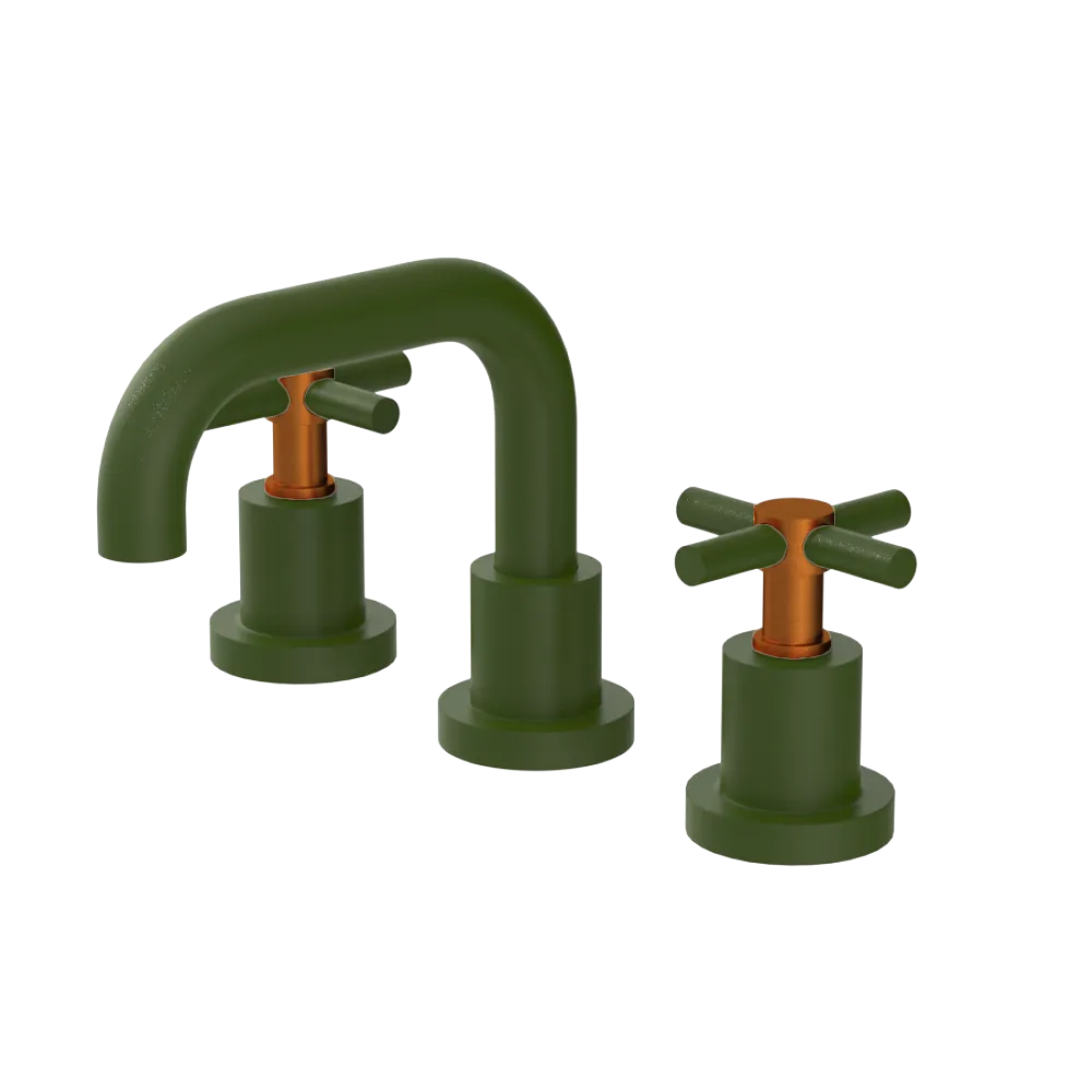 Rubinet Widespread Lav. Set. (less drain) Green Envy
