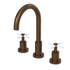 Rubinet Widespread Kitchen Set with LaSalle Spout Tuscan Brass