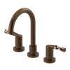 Rubinet Widespread Lav set (less drain) Tuscan Brass