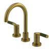 Rubinet Widespread Lav. Set. (less drain) Antique Brass Matt
