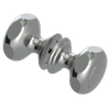 Rubinet Shower Door Knob (set) Satin Nickel