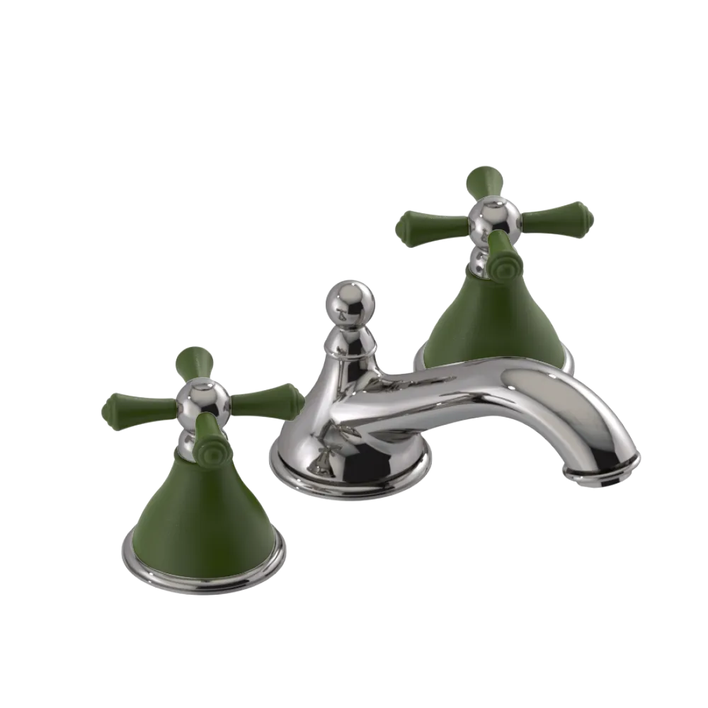 Rubinet Widespread Lav. Set. (less drain) Polished Nickel