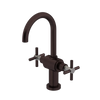 Rubinet Single Hole Dual Handle Lav. Set with LaSalle Spout (less drain) Oil Rubbed Bronze