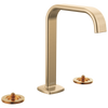 Brizo Widespread Lavatory Faucet With Square Spout Less Handles