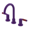 Rubinet Widespread Lav set (less drain) Purple Haze