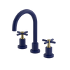 Rubinet Widespread Lav. Set. (less drain) Midnight Blue