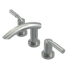 Rubinet Widespread Lav. Set. (less drain) Satin Nickel