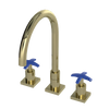 Rubinet Widespread Kitchen Set Gold