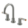 Rubinet Widespread Lav set (less drain) Satin Nickel