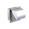Rubinet RECESSED TOILET PAPER HOLDER Polished Nickel