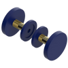 Rubinet Shower Door Knob (set) Midnight Blue