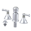 Rubinet Bidet Fitting with Spray, Diverter, and Vacum Breaker (Less Drain) Satin Chrome