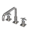 Rubinet Widespread Kitchen Set with Genesis Spout Polished Nickel
