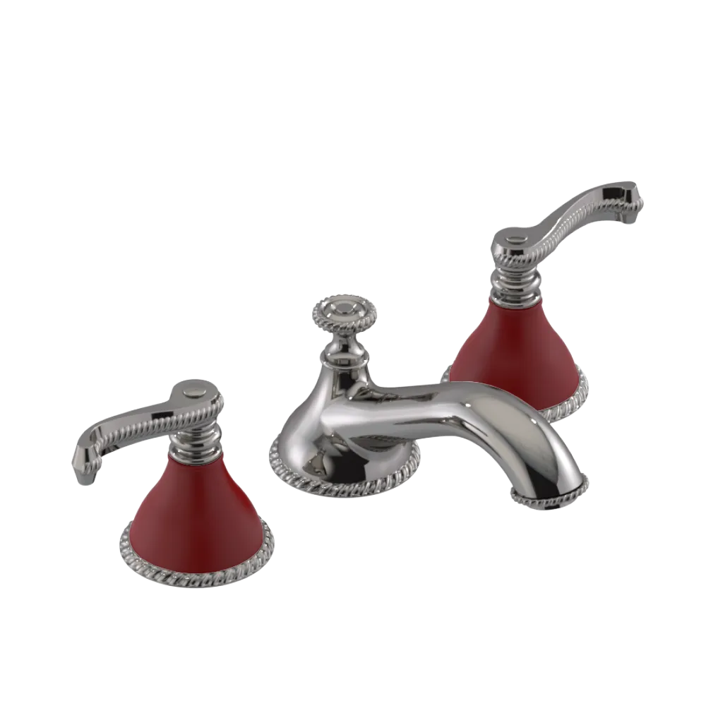 Rubinet Widespread Lav. Set. (less drain) Polished Nickel