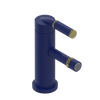 Rubinet Single Control Bidet Fitting (less drain) Midnight Blue