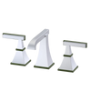 Rubinet Widespread Lav. Set. (less drain) Satin Chrome