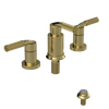 Rubinet Bidet Fitting with Spray, Diverter, and Vacum Breaker (Less Drain) Bright Brass
