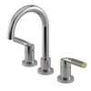 Rubinet Widespread Lav. Set. (less drain) Polished Nickel