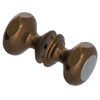 Rubinet Shower Door Knob (set) Tuscan Brass