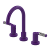 Rubinet Widespread Lav set (less drain) Purple Haze