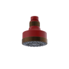 Rubinet 3 FUNCTION SHOWER HEAD Maroon