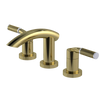 Rubinet Widespread Lav. Set. (less drain) Natural Brass