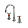 Rubinet Widespread Lav. Set. (less drain) Satin Nickel