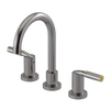 Rubinet Widespread Lav set (less drain) Polished Nickel