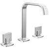 Brizo Widespread Lavatory Faucet With Square Spout Less Handles
