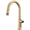Brizo Pull Down Faucet With Arc Spout Less Handle
