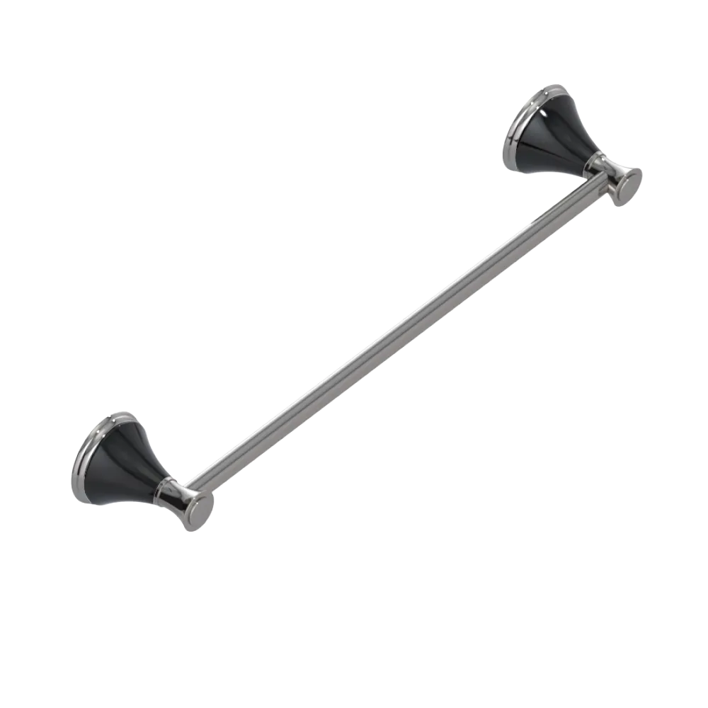 Rubinet Towel Bar 24" Polished Nickel